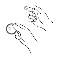 cotton round or finger