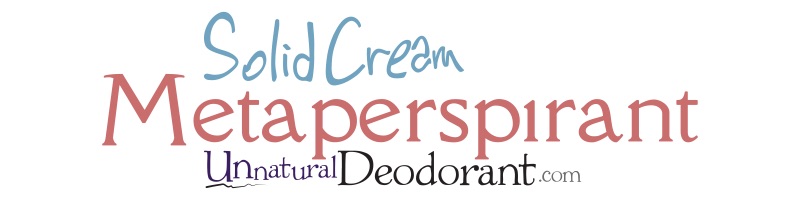 Solid Cream Metaperspirant deodorant