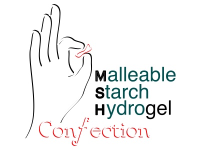 Malleable Starch Hydrogel confection
