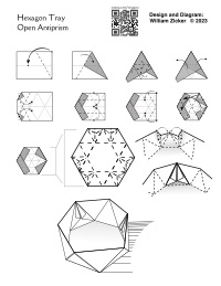 Hexagon Tray Open Antiprism